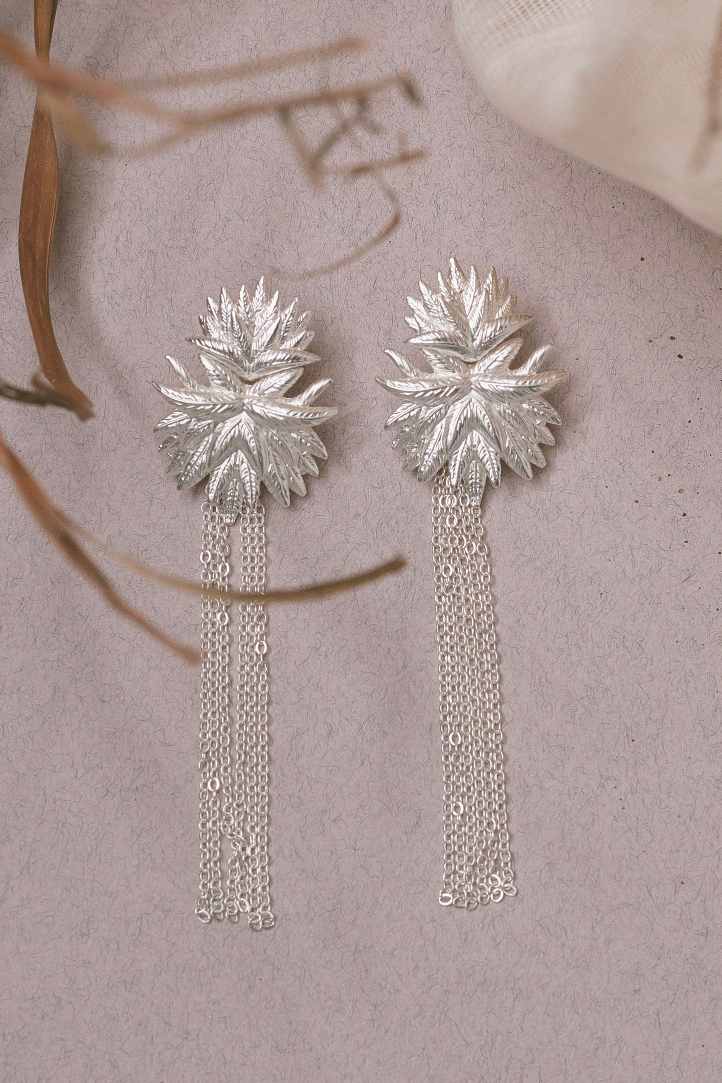 Frosted Bloom Earrings