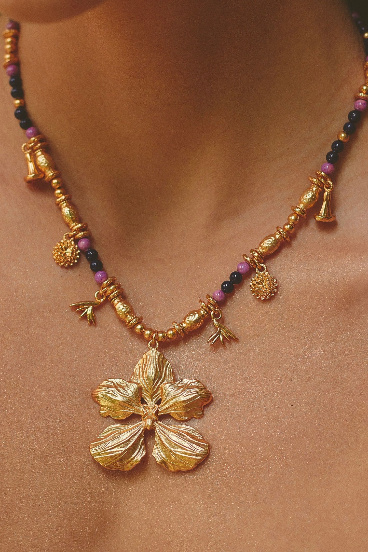 Orchid Muse Necklace