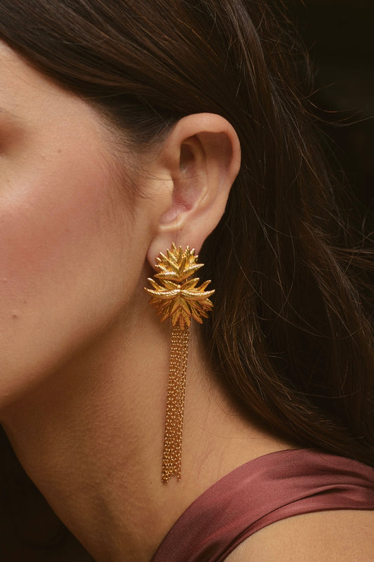 Frosted Bloom Earrings