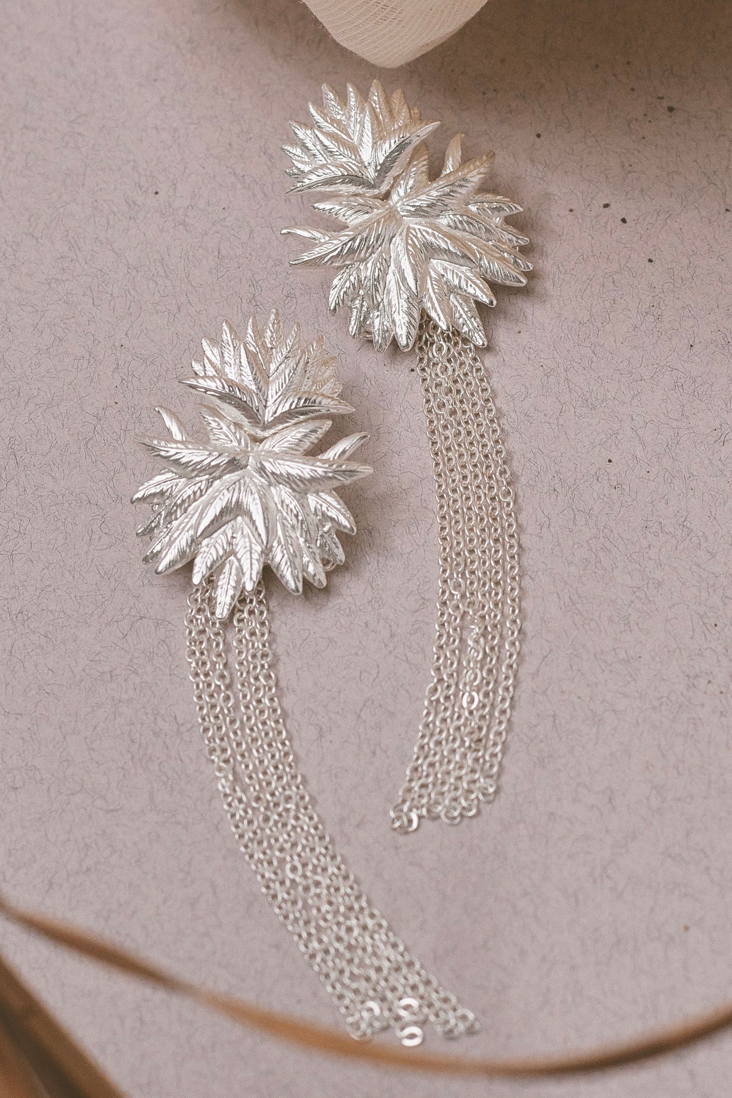 Frosted Bloom Earrings