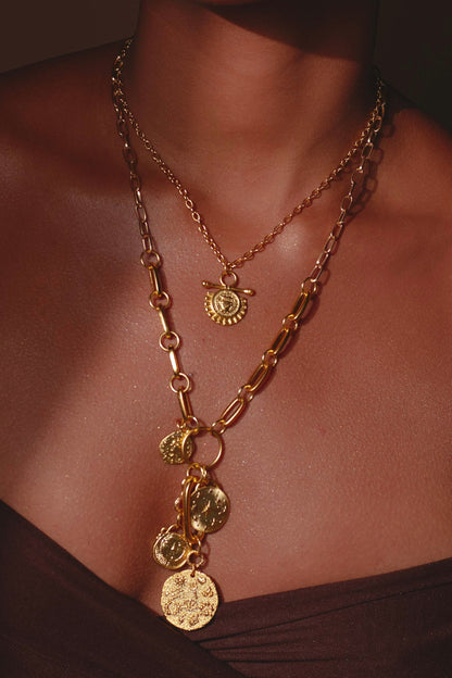 Mystic Medals Necklace Set