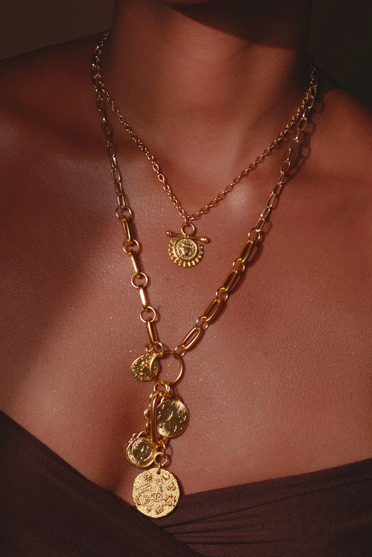 Mystic Medals Necklace Set