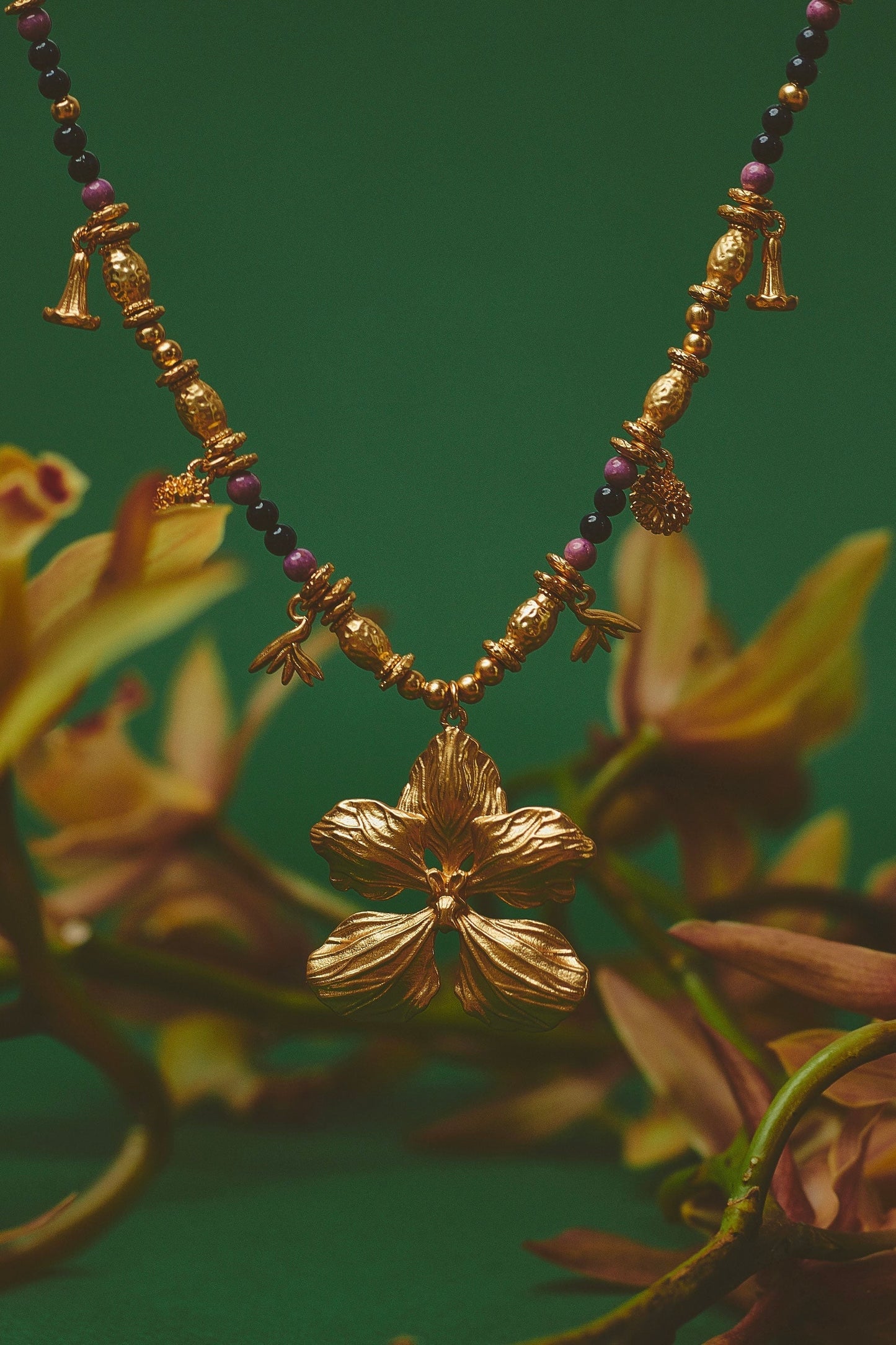 Orchid Muse Necklace